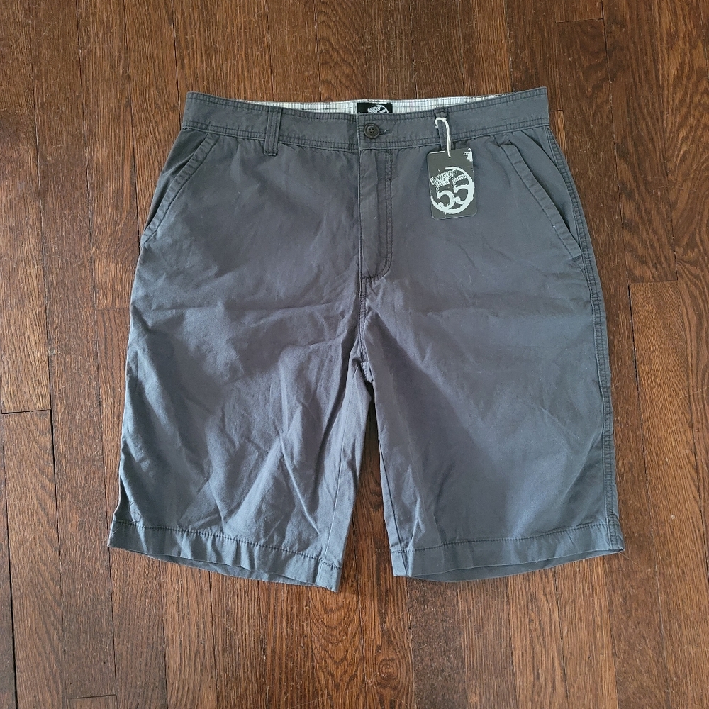 NWT Mens gray shorts size 34